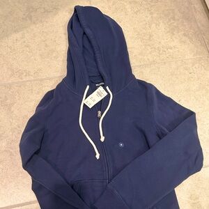 NWT Hollister zippered hoodie